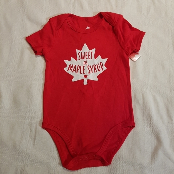 Canada Day 3 bodysuits 24 months undershirt NWT - Picture 4 of 7